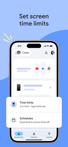 Google Family Link App Store screenshot