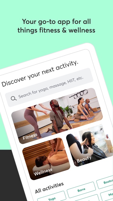 Mindbody: Fitness & Wellness App Store screenshot