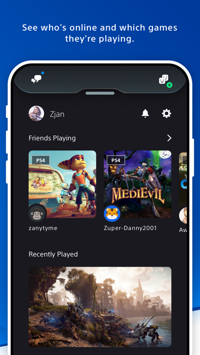 PlayStation App App Store screenshot