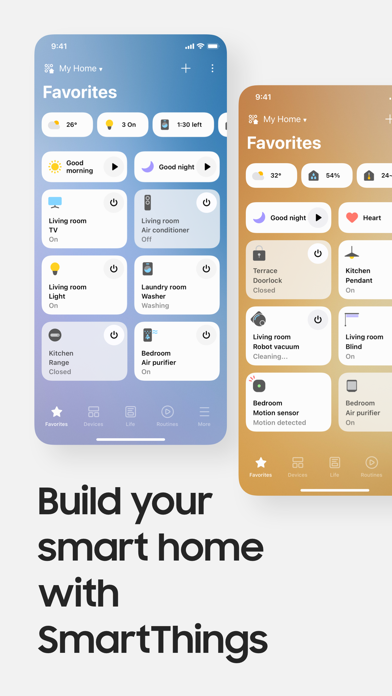 SmartThings App Store screenshot