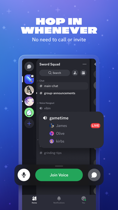 Discord - Talk, Play, Hang Out App Store screenshot