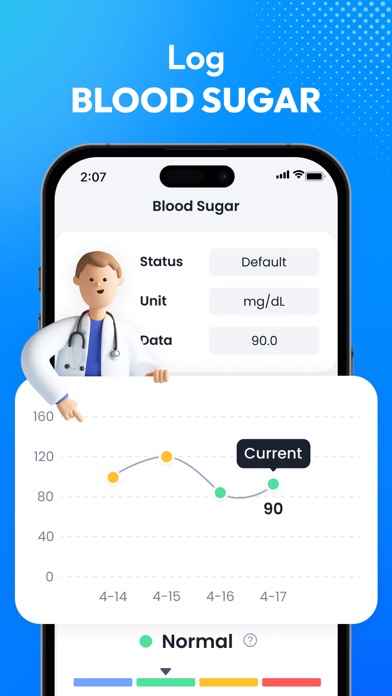 Blood Pressure App-BP Tracker App Store screenshot