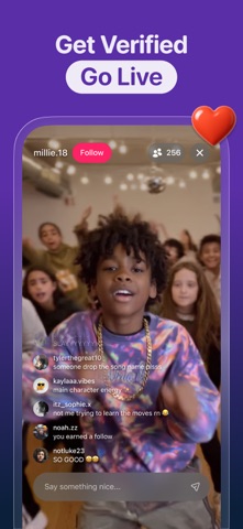 Coverstar - Positive Social App Store screenshot