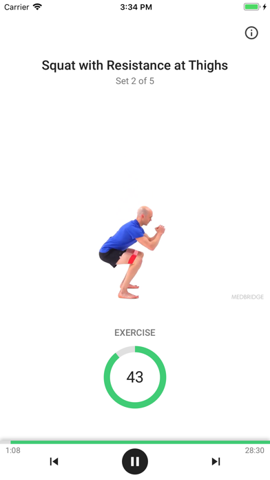 Medbridge GO for Patients App Store screenshot