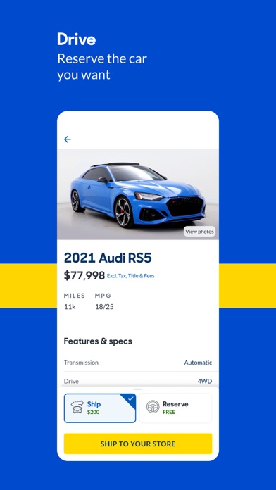 CarMax: Used Cars for Sale App Store screenshot