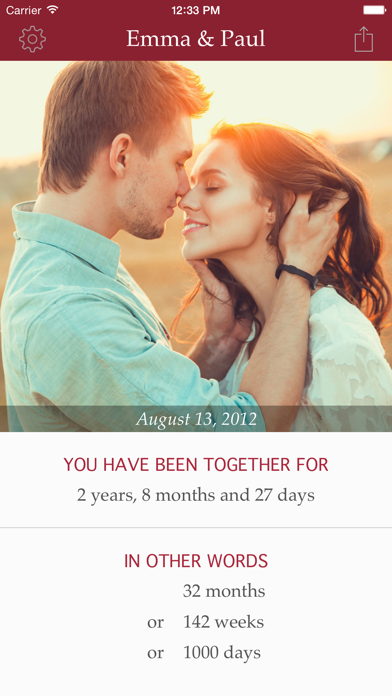 My Love - Relationship Counter App Store screenshot