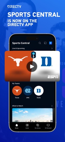DIRECTV: TV & Movie Streaming App Store screenshot