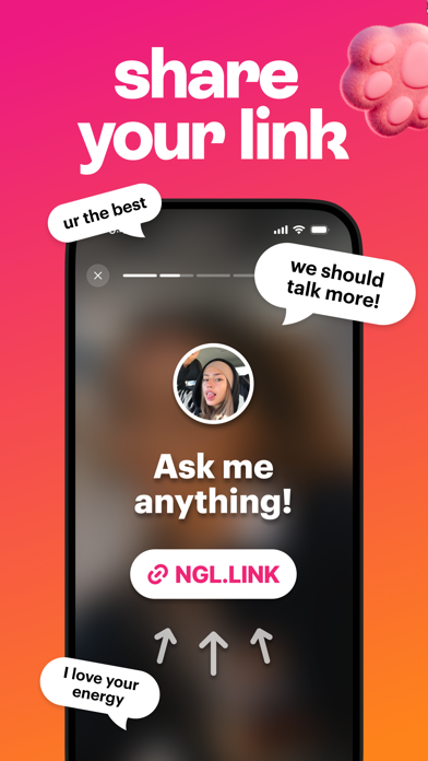 NGL: ask me anything App Store screenshot