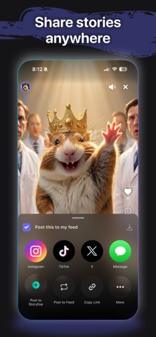 Cantina: AI Video & Characters App Store screenshot