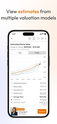 Homes.com Real Estate & Rent App Store screenshot