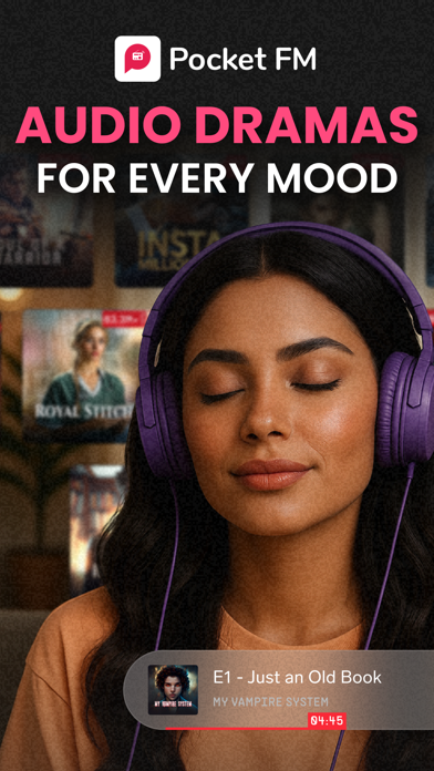 Pocket FM: Audio Dramas App Store screenshot
