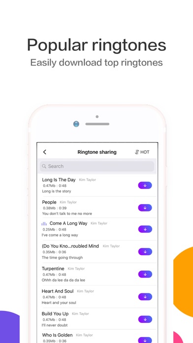 Ringtones Maker - the ring app App Store screenshot