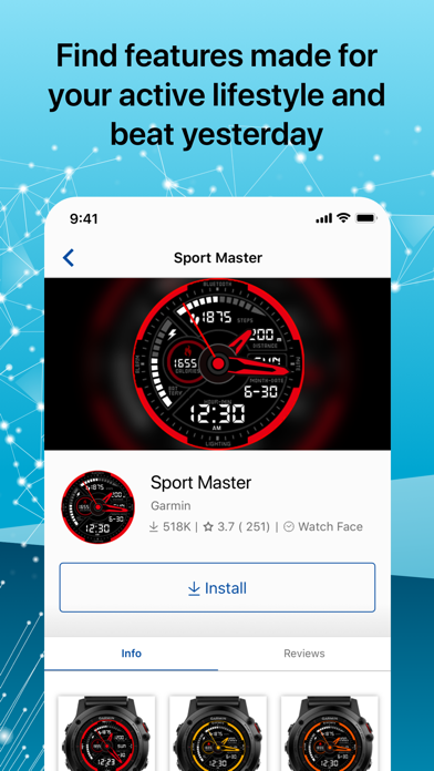 Connect IQ™ Store App Store screenshot