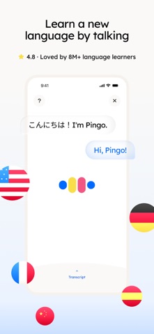 Language Learning: Pingo AI App Store screenshot