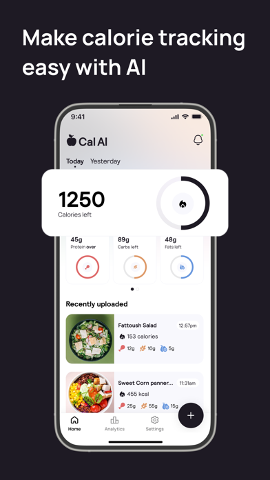 Cal AI - Calorie Tracker App Store screenshot
