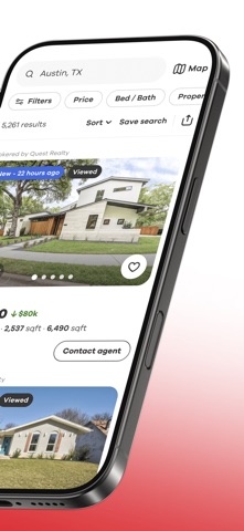 Realtor.com Real Estate & Rent App Store screenshot