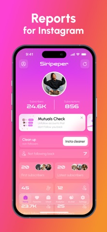 Track Followers Unfollowers App Store screenshot