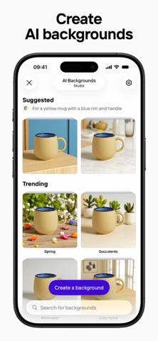 Photoroom: AI Photo Editor App Store screenshot