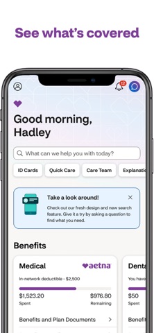 Aetna Health App Store screenshot