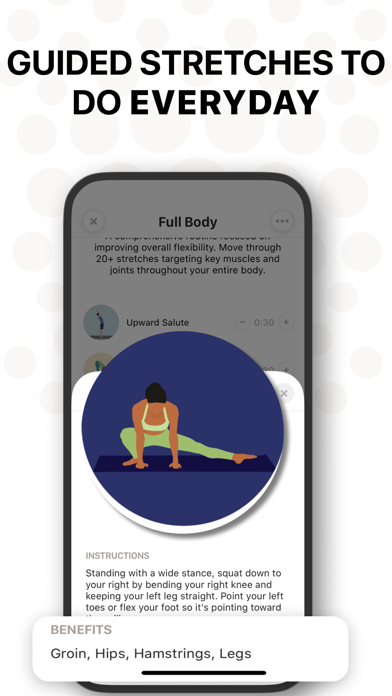 Bend: Stretching & Flexibility App Store screenshot