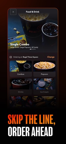 Regal: Movie Tickets Made Easy App Store screenshot