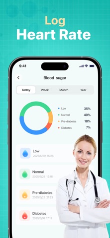 ARBloodPressure:Health record App Store screenshot