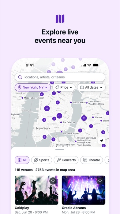 StubHub: Event Tickets App Store screenshot