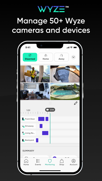 The Official Wyze App App Store screenshot