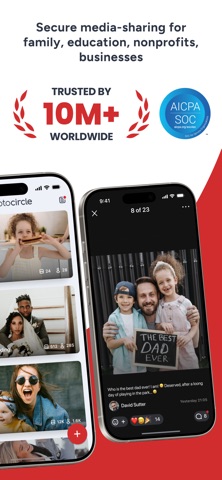 PhotoCircle App Store screenshot
