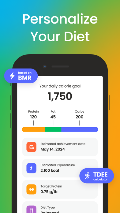 Calorie Counter by Numify App Store screenshot