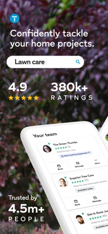 Thumbtack: Home Service Pros App Store screenshot