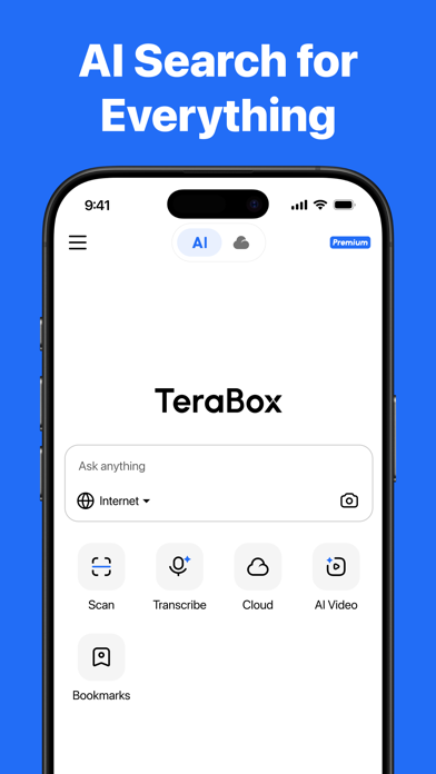 TeraBox: 1TB Cloud & AI Space App Store screenshot