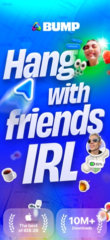 Bump - real life is happening App Store screenshot