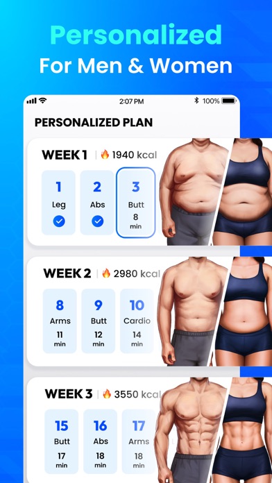 Home Workout - No Equipments App Store screenshot