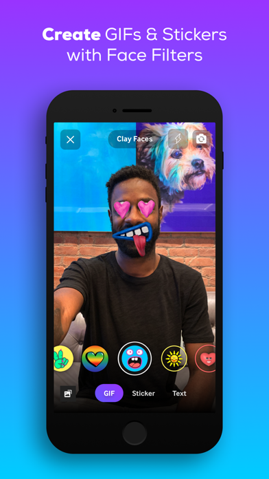 GIPHY: The GIF Search Engine App Store screenshot