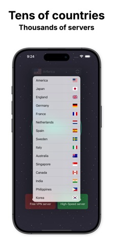 VPN cat: Fast Secure Unlimited App Store screenshot