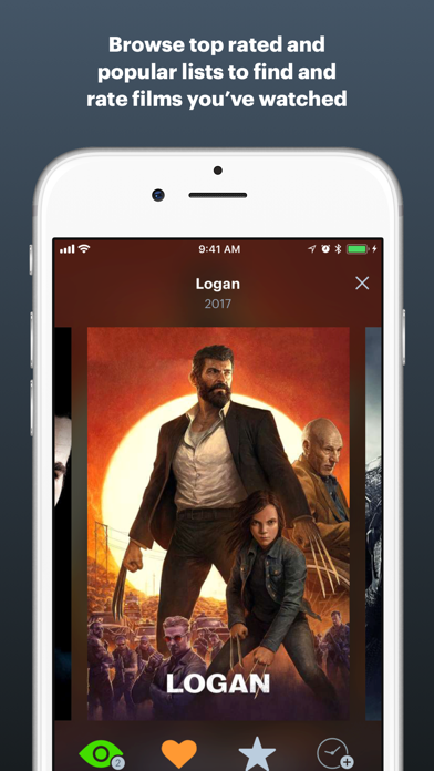 Letterboxd App Store screenshot