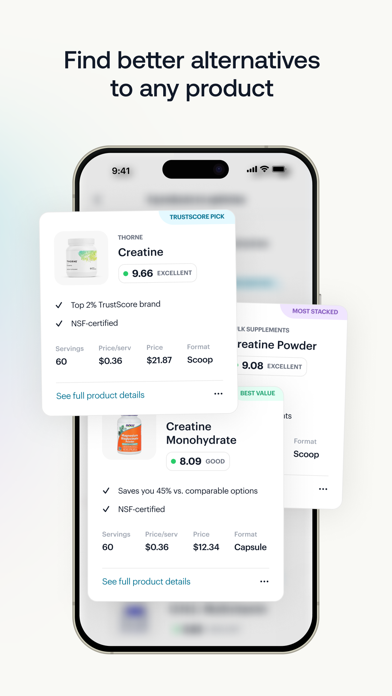 SuppCo: Supplement Scanner App Store screenshot