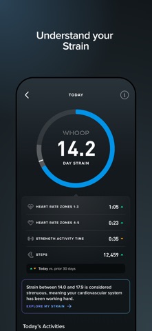 WHOOP App Store screenshot