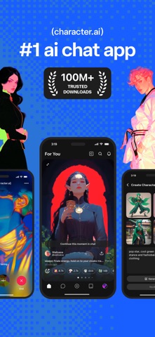 Character AI: Chat, Talk, Text App Store screenshot