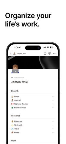 Notion: Notes, Tasks, AI App Store screenshot