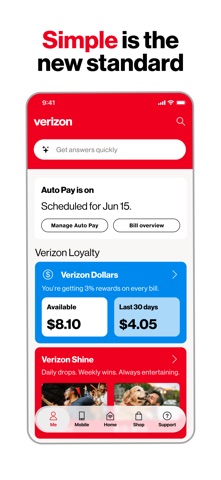 My Verizon App Store screenshot
