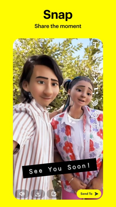 Snapchat App Store screenshot