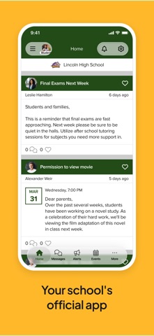 StudentSquare App App Store screenshot