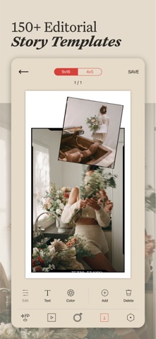 Tezza: Aesthetic Photo Editor App Store screenshot