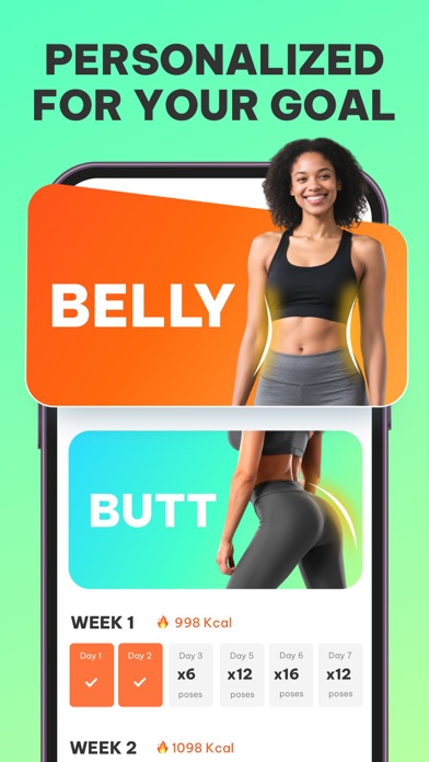 Dancefitme: Fun weight loss App Store screenshot