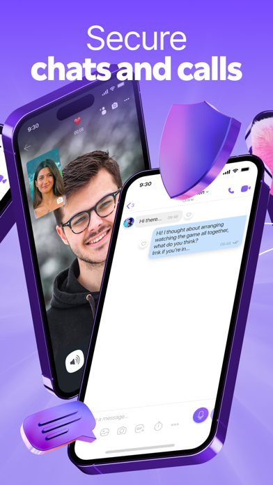 Rakuten Viber Messenger App Store screenshot