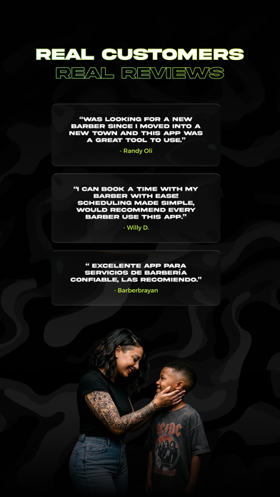 theCut: Find & Book Barbers App Store screenshot