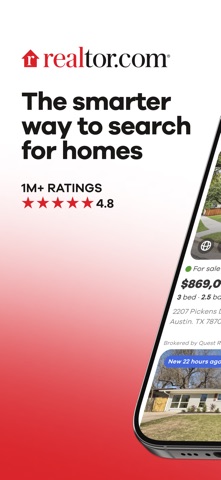 Realtor.com Real Estate & Rent App Store screenshot