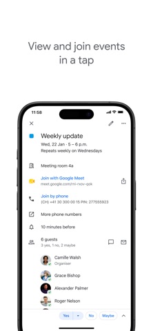 Google Calendar: Get Organized App Store screenshot